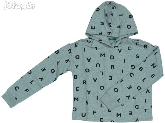 Benetton Új (címkés) Lány Kapucnis pulóver (Méret: 152)