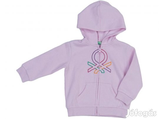 Benetton Új (címkés) Lány Kapucnis pulóver (Méret: 74)