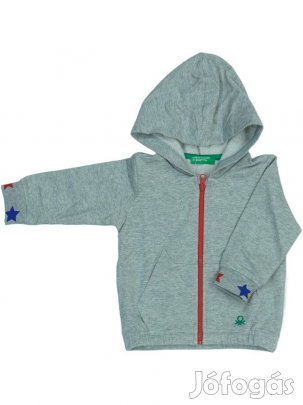Benetton Új (címkés) Lány Kapucnis pulóver (Méret: 74)