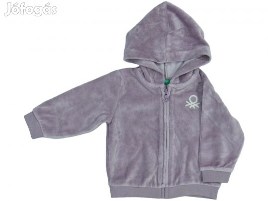 Benetton Új (címkés) Lány Kapucnis pulóver (Méret: 74)
