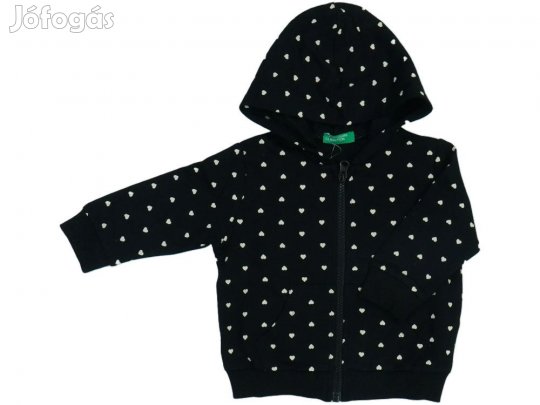 Benetton Új (címkés) Lány Kapucnis pulóver (Méret: 80)