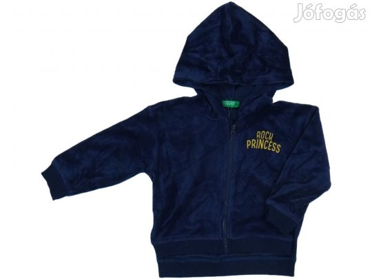 Benetton Új (címkés) Lány Kapucnis pulóver (Méret: 86)