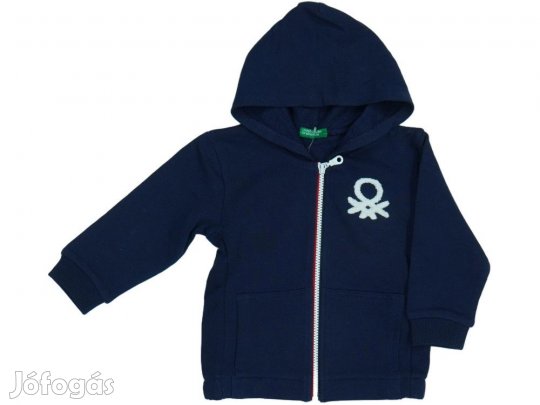 Benetton Új (címkés) Lány Kapucnis pulóver (Méret: 86)