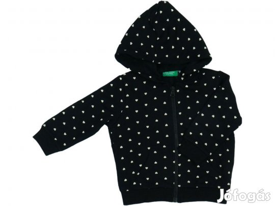 Benetton Új (címkés) Lány Kapucnis pulóver (Méret: 86)