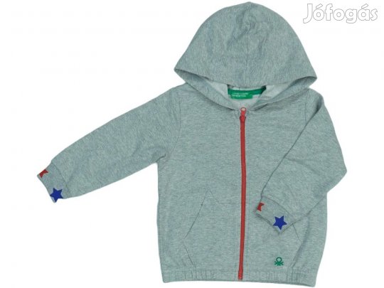 Benetton Új (címkés) Lány Kapucnis pulóver (Méret: 86)