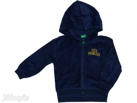 Benetton Új (címkés) Lány Kapucnis pulóver (Méret: 92)