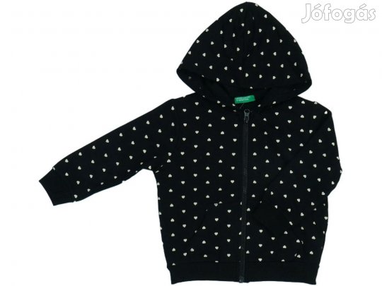 Benetton Új (címkés) Lány Kapucnis pulóver (Méret: 92)