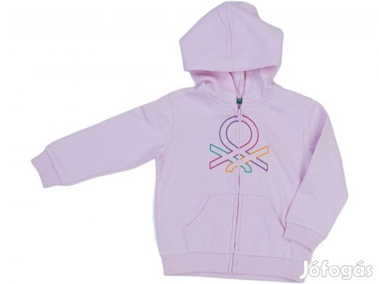 Benetton Új (címkés) Lány Kapucnis pulóver (Méret: 98)