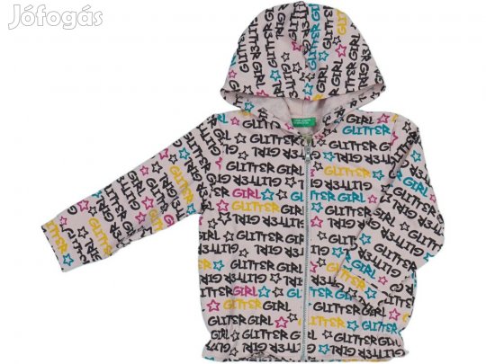 Benetton Új (címkés) Lány Kapucnis pulóver (Méret: 98)