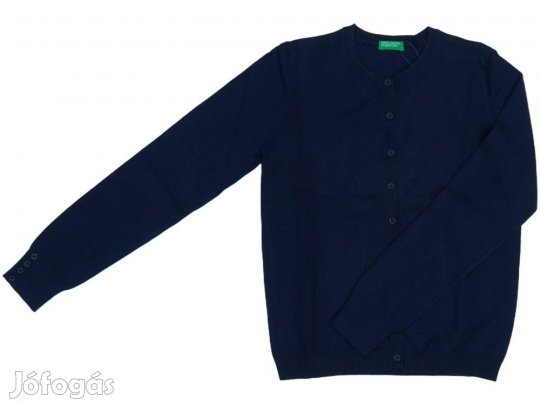 Benetton Új (címkés) Lány Kardigán (Méret: 146)