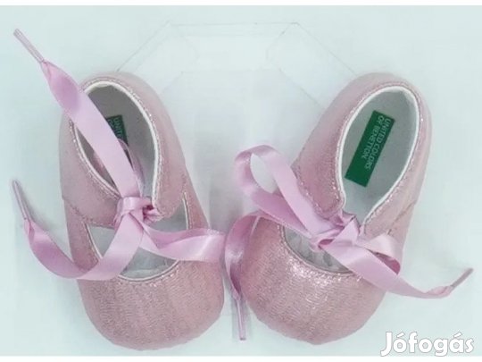 Benetton Új (címkés) Lány Kocsicipő (EU 16)