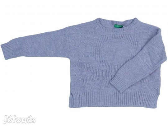 Benetton Új (címkés) Lány Kötött pulcsi (Méret: 110)