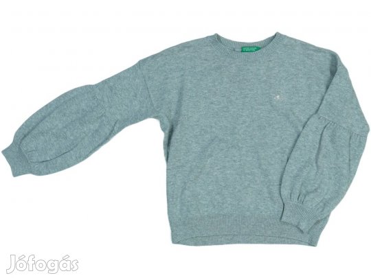 Benetton Új (címkés) Lány Kötött pulcsi (Méret: 122)