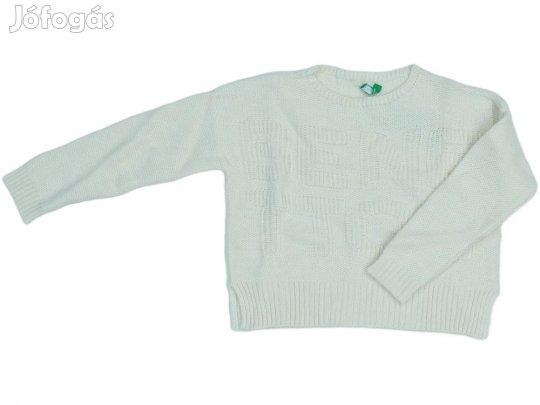 Benetton Új (címkés) Lány Kötött pulcsi (Méret: 128)