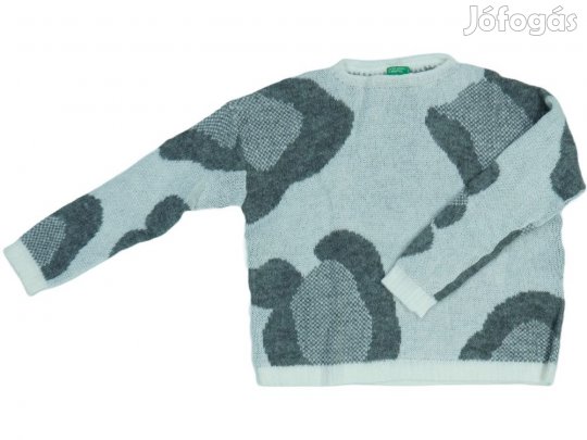 Benetton Új (címkés) Lány Kötött pulcsi (Méret: 134)