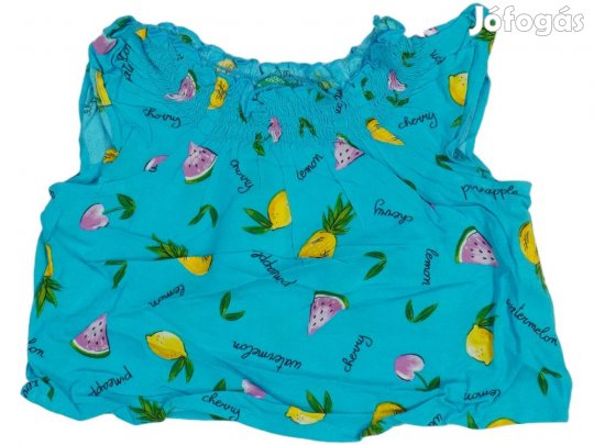 Benetton Új (címkés) Lány Lányka / Női ujjatlan póló / top (Méret: 86)