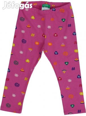 Benetton Új (címkés) Lány Leggings (Méret: 68)