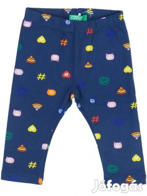 Benetton Új (címkés) Lány Leggings (Méret: 74)