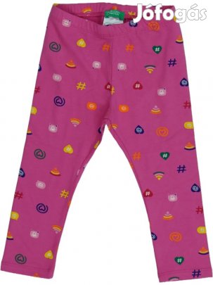 Benetton Új (címkés) Lány Leggings (Méret: 74)