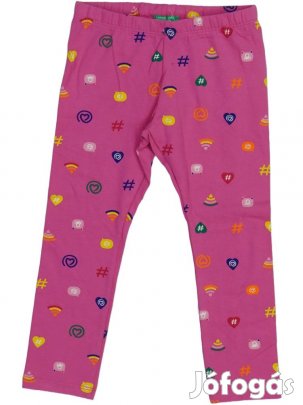 Benetton Új (címkés) Lány Leggings (Méret: 98)