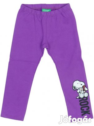 Benetton Új (címkés) Lány Leggings (Méret: 98)