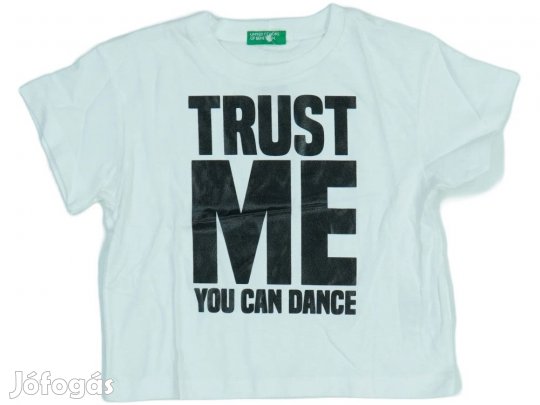 Benetton Új (címkés) Lány Póló (Méret: 104)