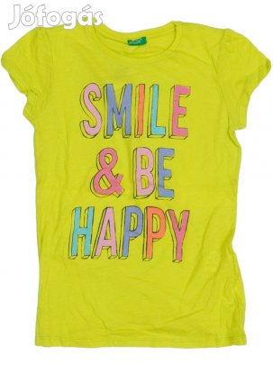 Benetton Új (címkés) Lány Póló (Méret: 146)