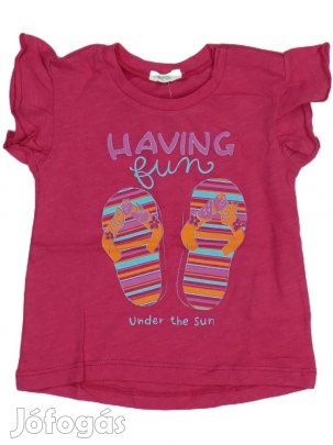 Benetton Új (címkés) Lány Póló (Méret: 68)