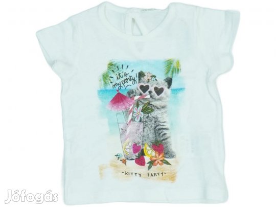 Benetton Új (címkés) Lány Póló (Méret: 68)