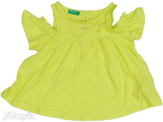 Benetton Új (címkés) Lány Póló (Méret: 80)