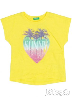 Benetton Új (címkés) Lány Póló (Méret: 86)