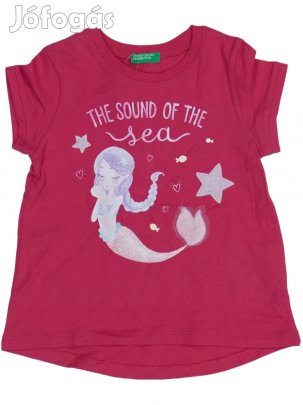 Benetton Új (címkés) Lány Póló (Méret: 92)