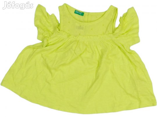 Benetton Új (címkés) Lány Póló (Méret: 92)