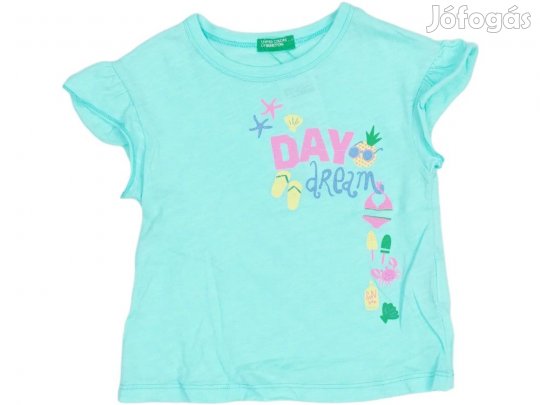 Benetton Új (címkés) Lány Póló (Méret: 92)