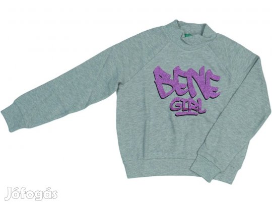 Benetton Új (címkés) Lány Pulóver (Méret: 140)