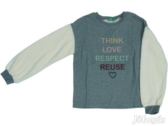 Benetton Új (címkés) Lány Pulóver (Méret: 164)