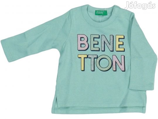 Benetton Új (címkés) Lány Pulóver (Méret: 68)