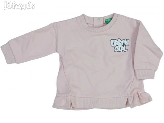 Benetton Új (címkés) Lány Pulóver (Méret: 68)