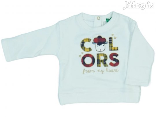 Benetton Új (címkés) Lány Pulóver (Méret: 68)