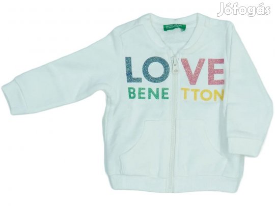 Benetton Új (címkés) Lány Pulóver (Méret: 68)