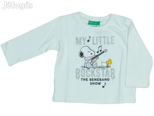 Benetton Új (címkés) Lány Pulóver (Méret: 74)