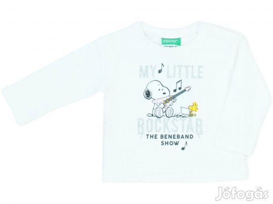 Benetton Új (címkés) Lány Pulóver (Méret: 80)