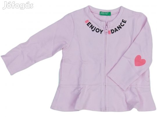 Benetton Új (címkés) Lány Pulóver (Méret: 86)