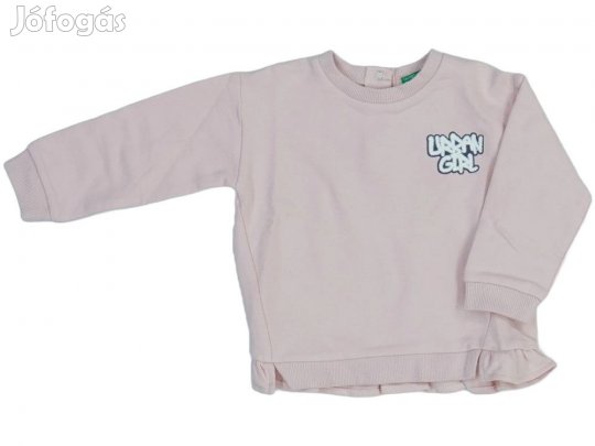 Benetton Új (címkés) Lány Pulóver (Méret: 86)