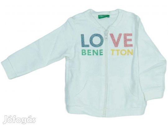 Benetton Új (címkés) Lány Pulóver (Méret: 86)