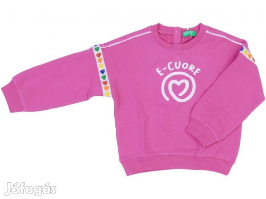 Benetton Új (címkés) Lány Pulóver (Méret: 92)