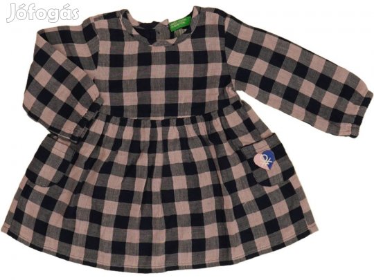 Benetton Új (címkés) Lány Ruha (Méret: 68)