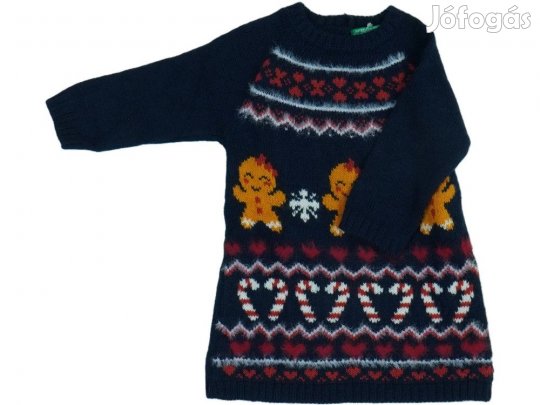 Benetton Új (címkés) Lány Ruha (Méret: 74)