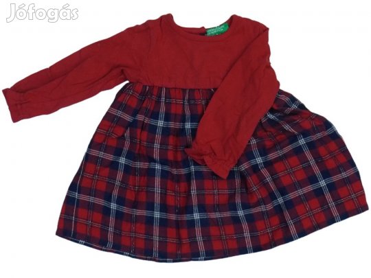 Benetton Új (címkés) Lány Ruha (Méret: 74)