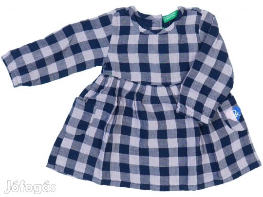 Benetton Új (címkés) Lány Ruha (Méret: 74)